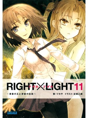 cover image of RIGHT×LIGHT11～黄昏の王と深緑の巨臣～